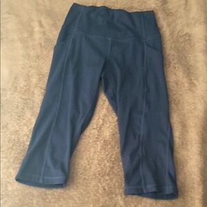 32 Degrees Blue Leggings Performance Stretch